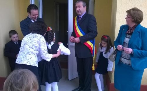 Inaugurare scoala 25 aprilie 2014